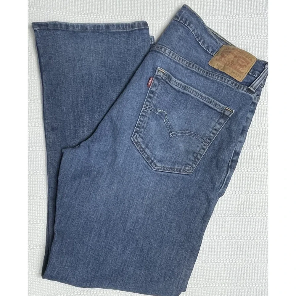 Levi's‎ Men's 559 Jeans Size 36x30 Distressed Relaxed Straight Fit
